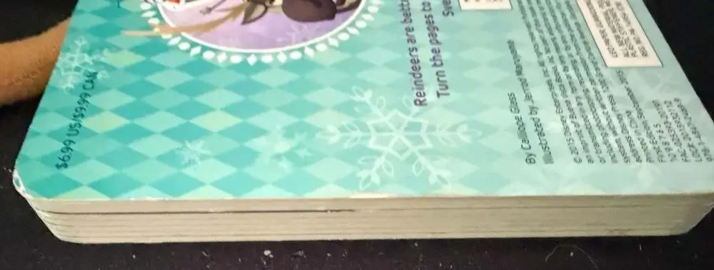 Disney Frozen: Reindeers Are Better Than People Board Book with Plush‎ Antlers